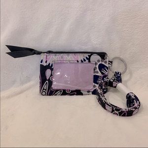 NWT Vera Bradley Mimosa Med ID/card holder lanyard